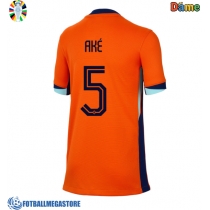 Fotballdrakt Dame Nederland Nathan Ake #5 Hjemmedrakt EM 2024 Kortermet